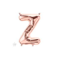 BALAO 16" LETRA PC1 Z OURO ROSE