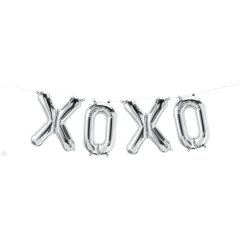 16" KIT XOXO SILVER