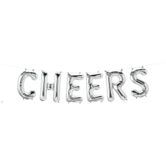 16" KIT CHEERS SILVER