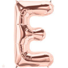 BALAO 34" LETRA PC1 E ROSE GOLD