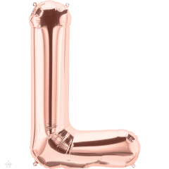 BALAO 34" LETRA PC1 L ROSE GOLD