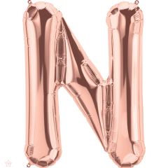 BALAO 34" LETRA PC1 N ROSE GOLD