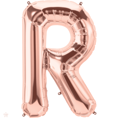 BALAO 34" LETRA PC1 R ROSE GOLD