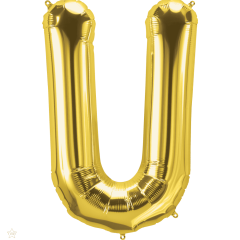 BALAO 34" LETRA PC1 U GOLD