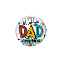 BALAO 09" REDONDO SOLTO THANK YOU DAD FOR EVERYTHING!