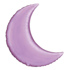 BALAO 35" LUA CRESCENTE SOLTO PEARL LAVENDER PLAIN FOIL