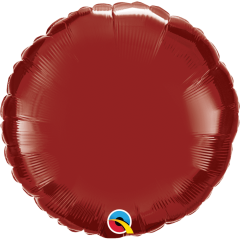 BALAO 18" REDONDO SOLTO BURGUNDY