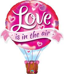 BALAO 42" SHAPE PC1 LOVE IS IN THE AIR BALLOON