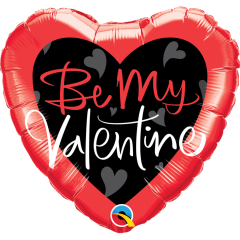 BALAO 18" CORACAO PC1 BE MY VALENTINE SCRIPT