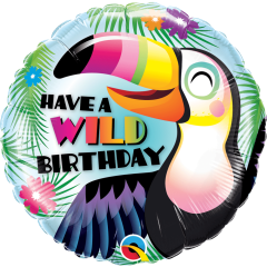 BALAO 18" REDONDO PC1 HAVE A WILD BDAY