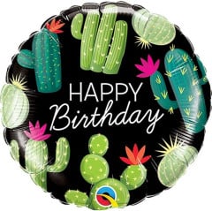 BALAO 18" REDONDO PC1 BDAY CACTUSES