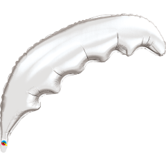 BALAO 36" PALMEIRA SOLTO SILVER PLAIN FOIL