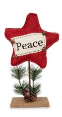 ADORNO NATAL - ESTRELA PEACE