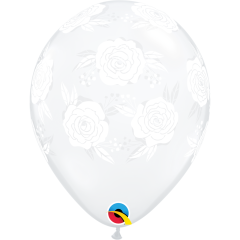 BALAO 11" R DIAMANTE TRAN PC5 ROSES IN BLOOM