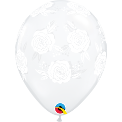 BALAO 11" R DIAMANTE TRAN PC5 ROSES IN BLOOM