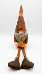 GNOMO DECORATIVO DE TECIDO - COLEÇÃO NATAL - OUTONO