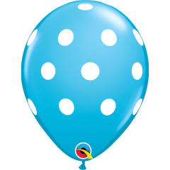 BALAO 11" R SORT TROP PC50 BIG POLKA DOTS