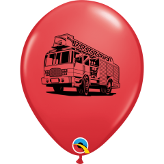 BALAO 11" R VERMELHO PC50 FIRE DEPT.