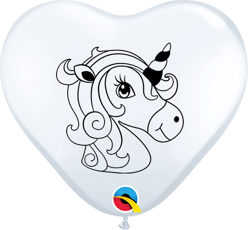 BALAO 6" C BRANCO PC 100 UNICORN PROFILE