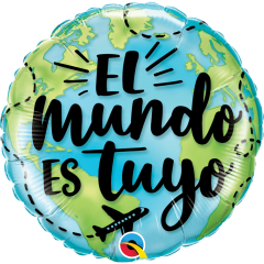 BALAO 18" REDONDO PC1 FELICIDADES GRADUADO WORLD