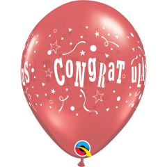 BALAO 11" R SORT ESP PC50 CONGRATULATIONS STARS
