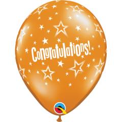 BALAO 11" R SORT JOIA PC50 CONGRATULATIONS STAR PATTERNS
