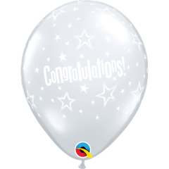 BALAO 11" R SORT JOIA PC50 CONGRATULATIONS STAR PATTERNS