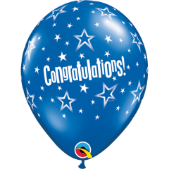 BALAO 11" R SORT JOIA PC50 CONGRATULATIONS STAR PATTERNS