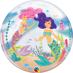 BALAO 22" BUBBLE SIMPLES PC1 MERMAID BDAY PARTY