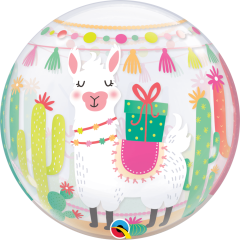 BALAO 22" BUBBLE SIMPLES PC1 LLAMA BDAY PARTY