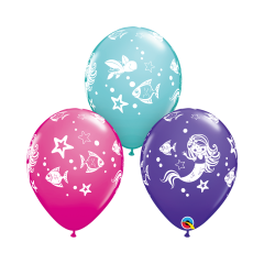 BALAO 11" R SORT ESP PC50 MERRY MERMAID & FRIENDS