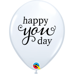 BALAO 11" R BRANCO PC50 SIMPLY HAPPY YOU DAY