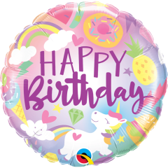 BALAO 18" REDONDO PC1 FANTASTICAL FUN BDAY