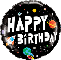 BALAO 18" REDONDO PC1 BDAY ASTRONAUT