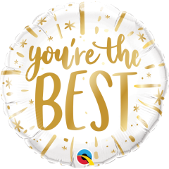 BALAO 18" REDONDO PC1 YOURE THE BEST GOLD