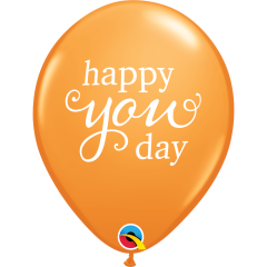 BALAO 11" R PASTEL BRILH PC50 SIMPLY HAPPY YOU DAY