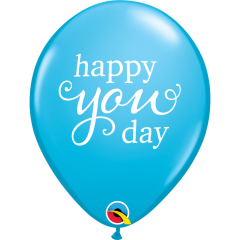 BALAO 11" R PASTEL BRILH PC50 SIMPLY HAPPY YOU DAY