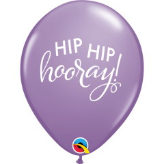 BALAO 11" R PASTEL BRILH PC50 SIMPLY HIP HIP HOORAY
