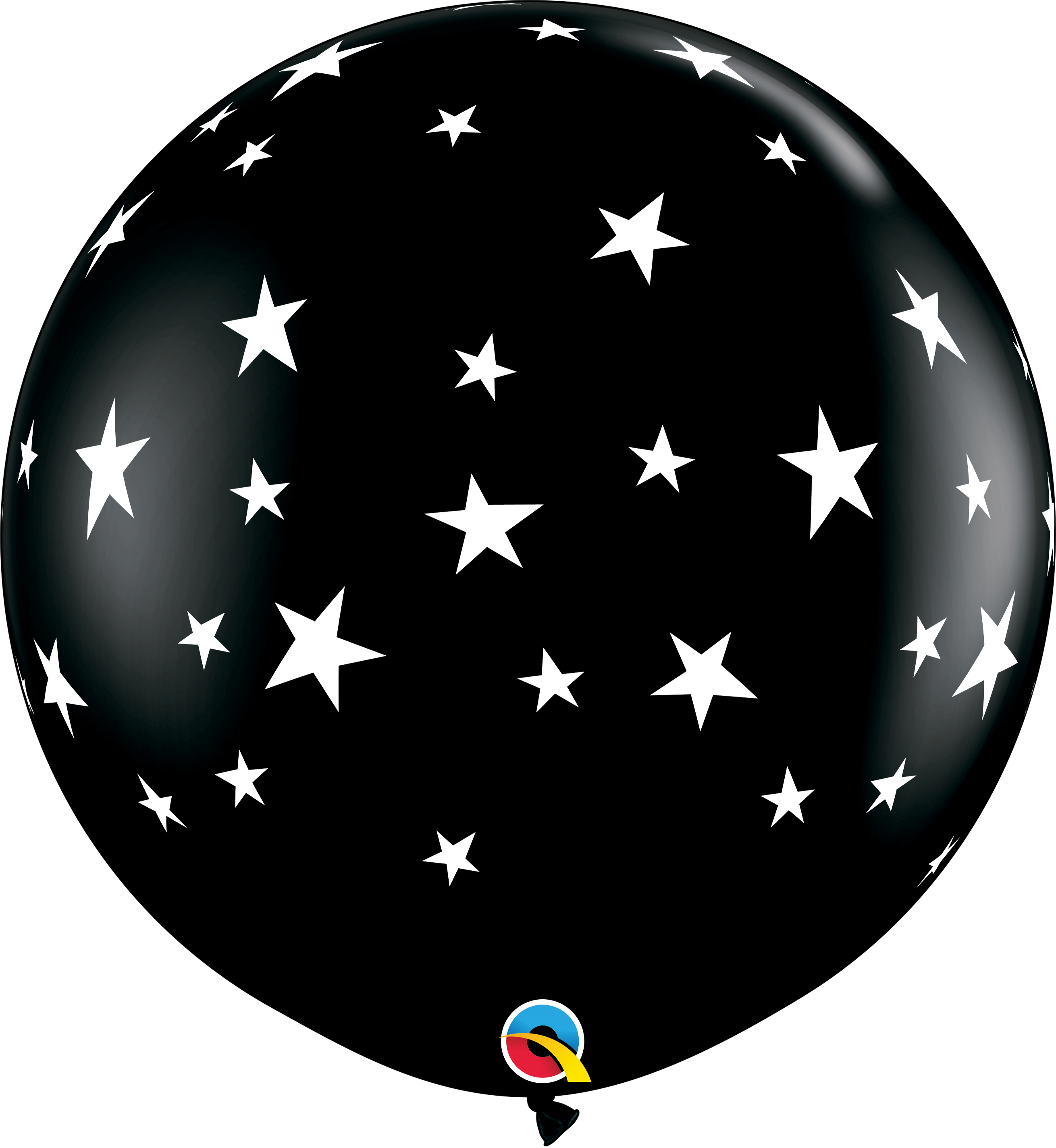 BALAO 3' R PRETO ONX PC2 CONTEMPO STARS-A-RND
