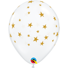 BALAO 11" R DIAMANTE TRAN PC50 CONTEMPO STARS (GLD)