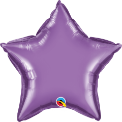 BALAO 20" ESTRELA SOLTO CHROME PURPLE