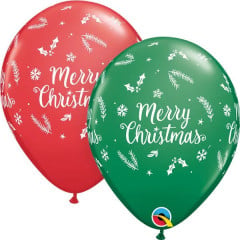 BALAO 11" R SORT ESP PC50 CHRISTMAS SEMPRE VERDE