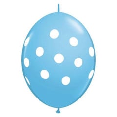 BALAO 12"QLINK AZUL CLR PC50 BOLAS GRANDES