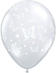 BALAO 16" R DIAMANTE TRAN PC50 BORBOLETAS
