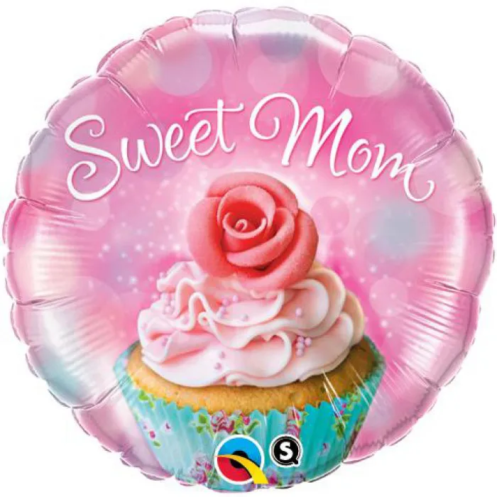 BALAO 18" REDONDO PC1 SWEET MOM-CUPCAKE