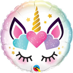 BALAO 18" REDONDO PC1 UNICORN EYELASHES