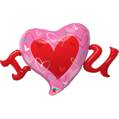 BALAO 46" SHAPE PC1 I HEART U