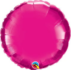 BALAO 18" REDONDO SOLTO MAGENTA