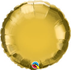 BALAO 18" REDONDO PC1 METALLIC GOLD