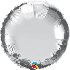 BALAO 18" REDONDO PC1 SILVER